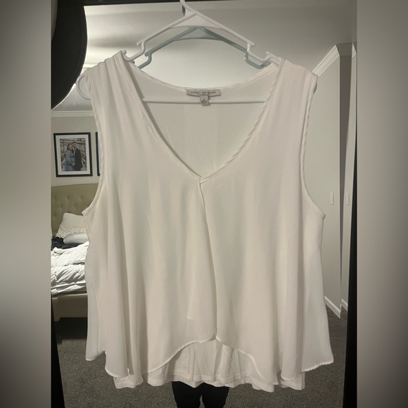 Green Envelope White/Cream Tank Top Large - Picture 3 of 11